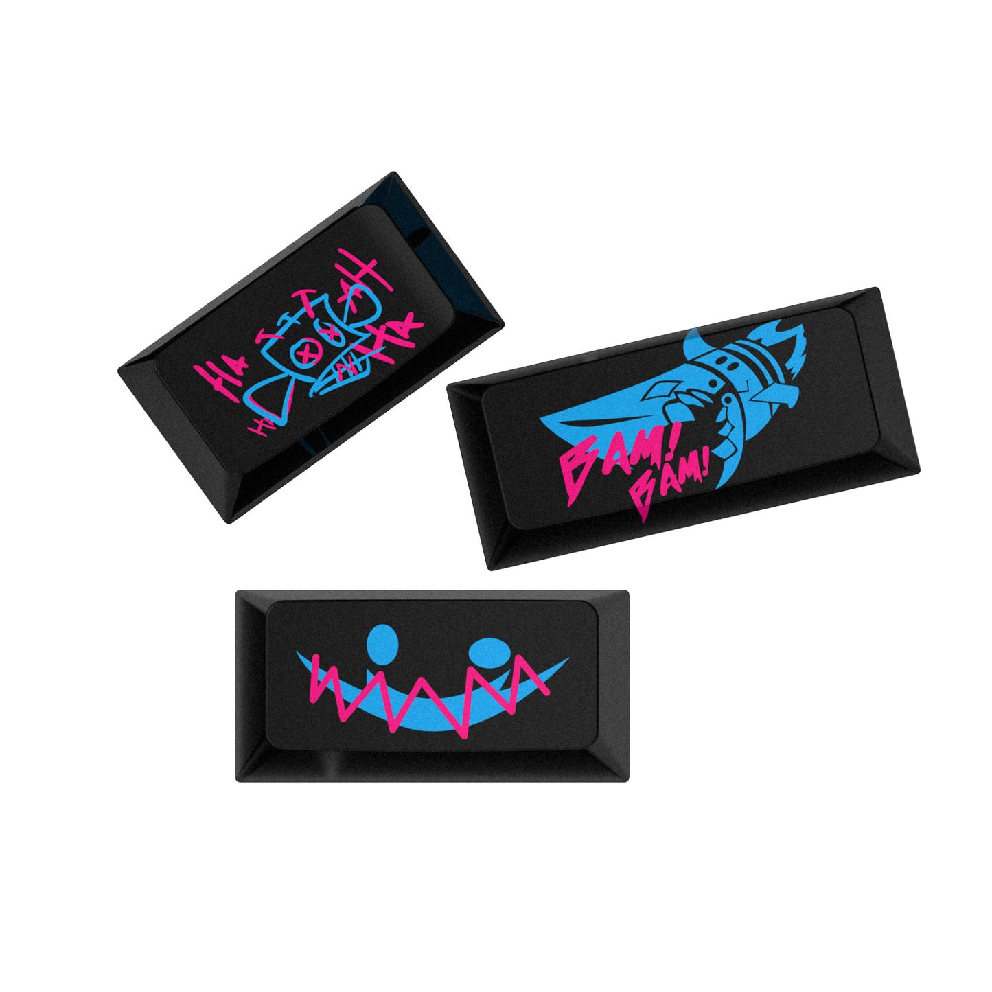 Qube Jinx Themed Keycap Set