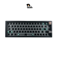 GMK67-S Gaming Mechanical Keyboard Kit Wireless Bluetooth Display Screen Gasket Hotswap Rgb Gamers Gmk67s Support Via
