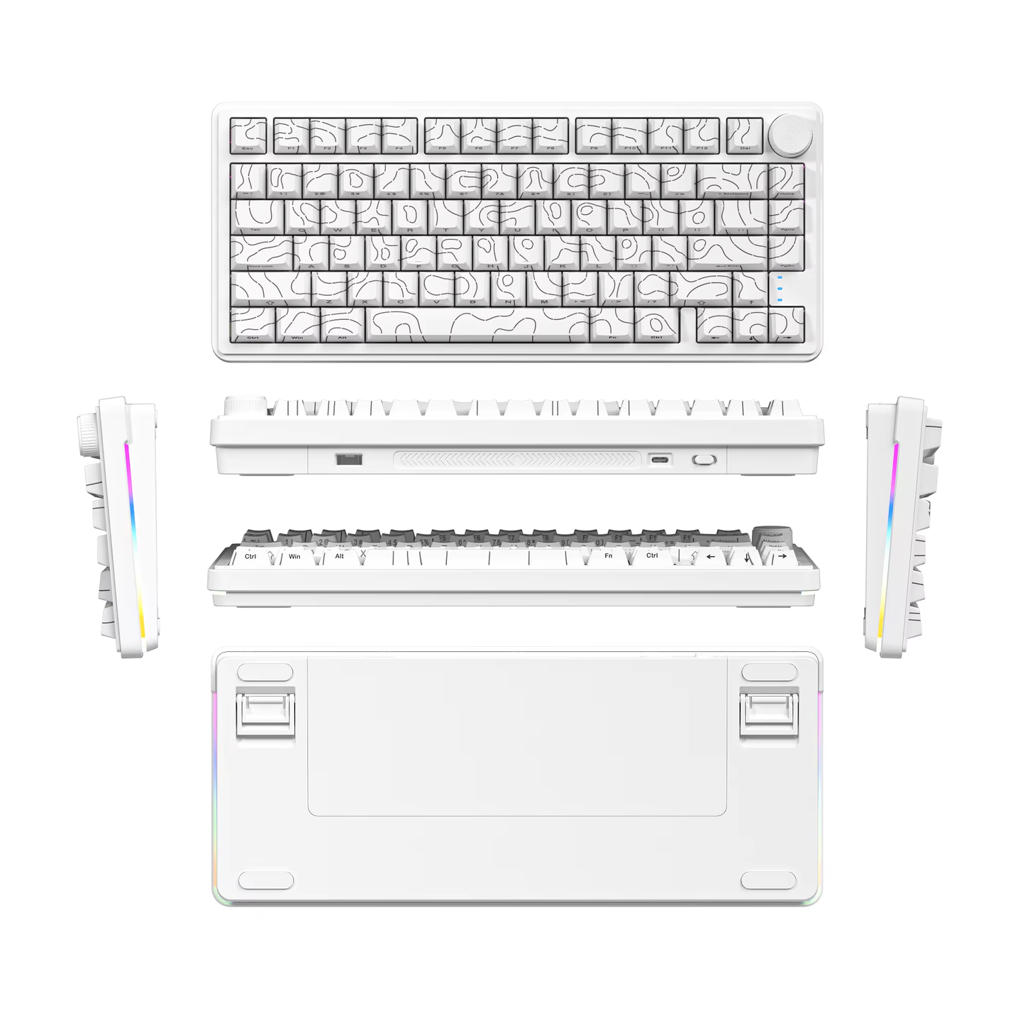 Qube RX75 Pro mechanical keyboard