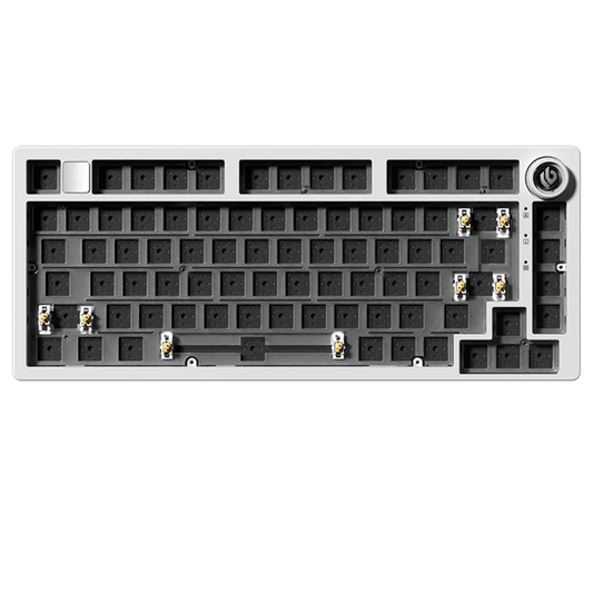 Qube x LEOBOG Hi75C Pro RGB Tri-mode Aluminum Keyboard Kit DIY Keyboard