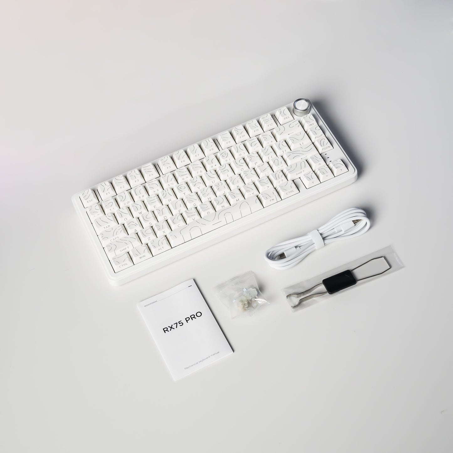 Qube RX75 Pro mechanical keyboard