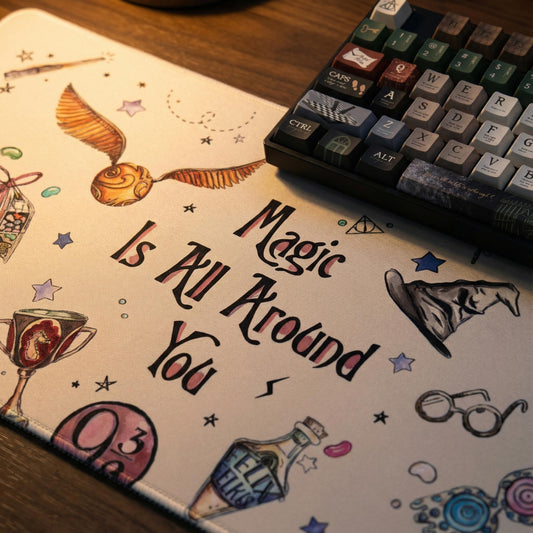Magic theme desk mat
