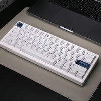 QK61V2 Mini 3 Mode Mechanical Gaming Keyboard QMK/VIA 60% Layout Bluetooth Wireless Hot Swappable for Win/Mac/PC