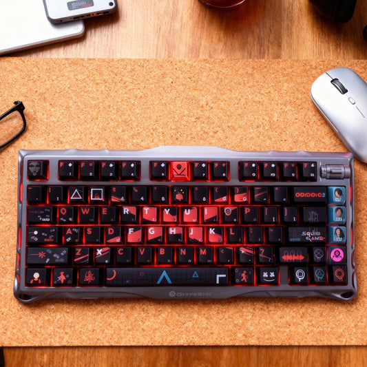 From Screen to Keyboard: The Making of Qube's Squid Game Keycap Collection