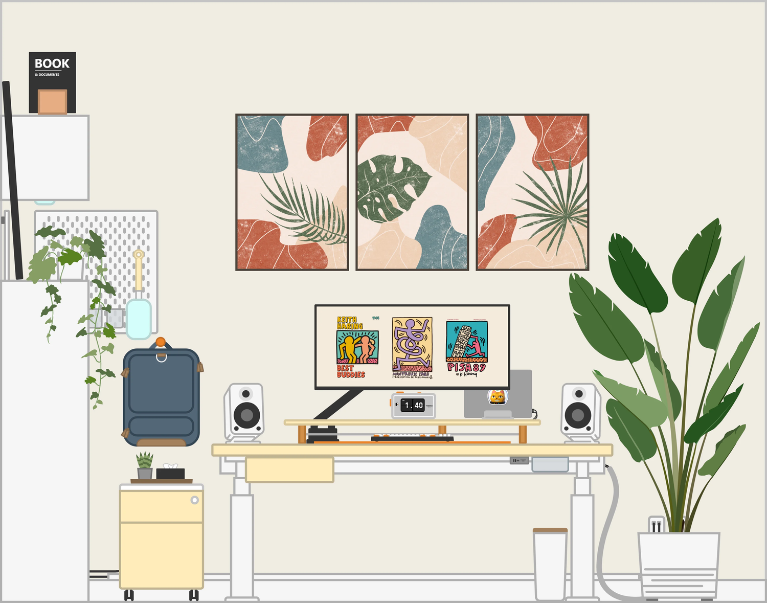 A Cozy Maple Workspace Makeover: Building a Desk Setup That Feels Like Ho