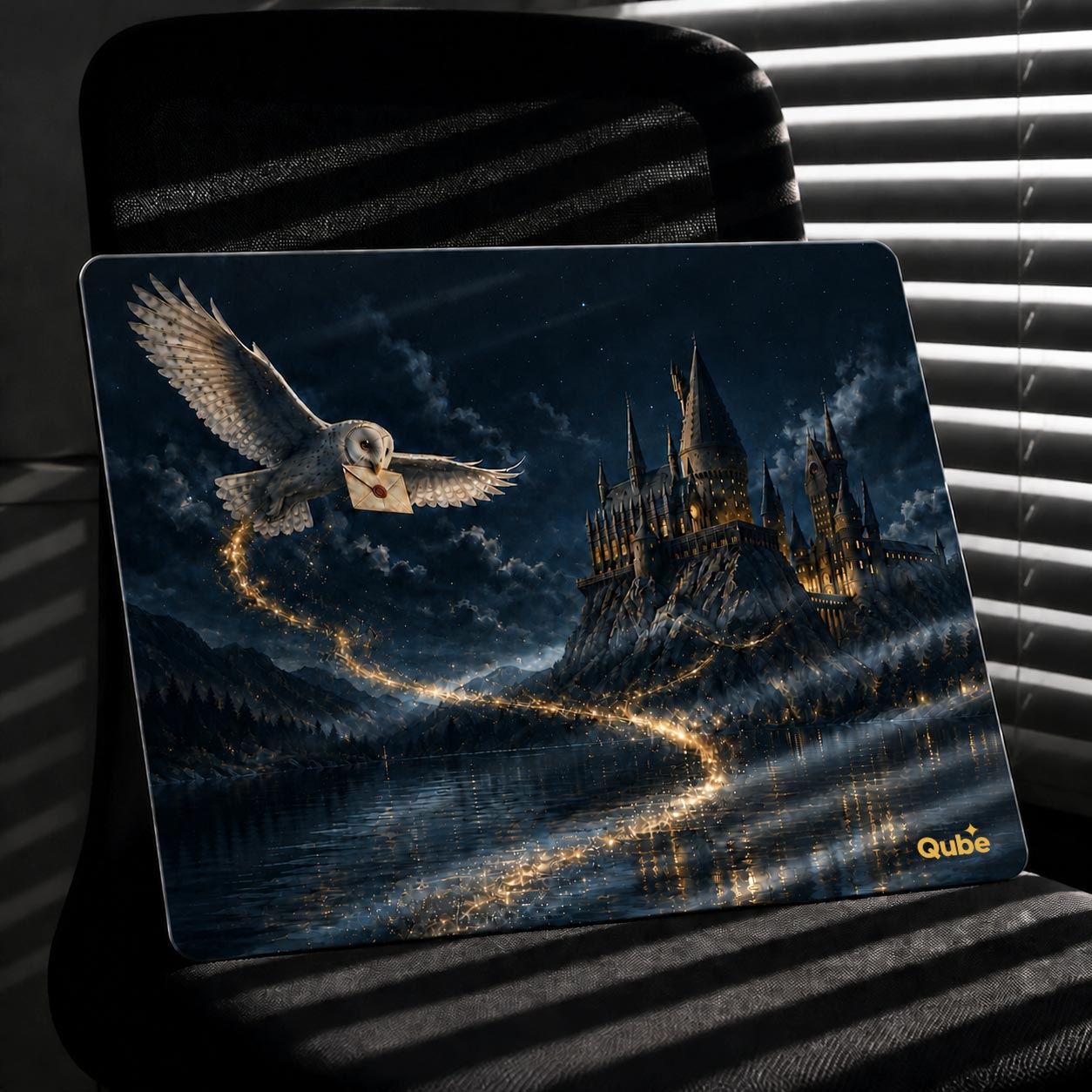 Glass Mousepad Art: Harry Potter, Jinx, Spider-Man & One Piece