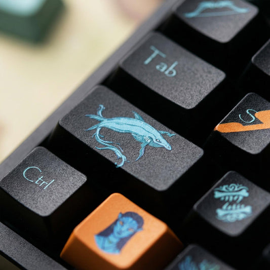 ---Bringing Pandora Home: A Deep Dive into the Avatar Keycap Set**  When a keyboard becomes a portal to another world
