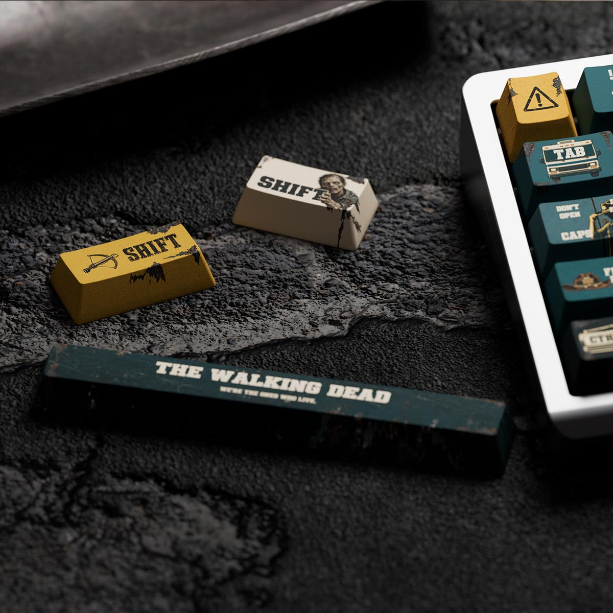 The Walking Dead Keycap Set for Fans Who Still Remember the First Run
