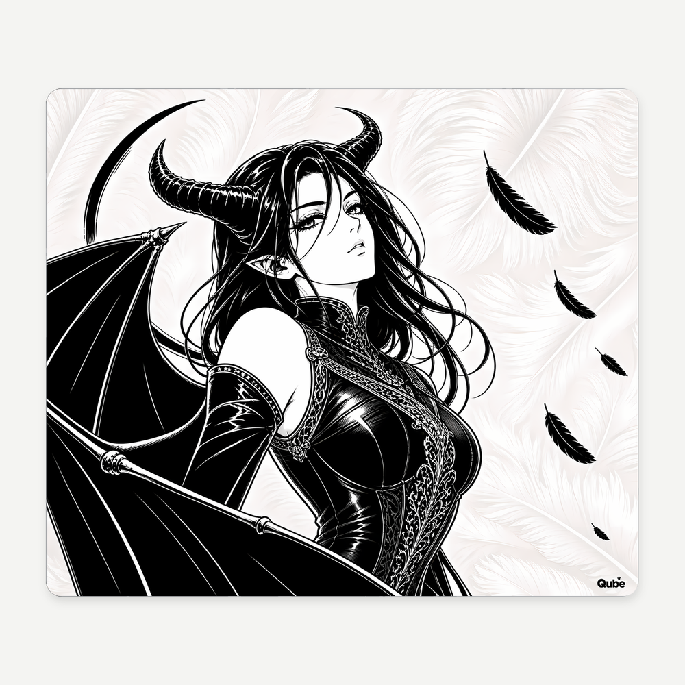 Qube Vice Glass Mousepad