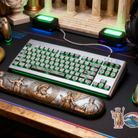 Qube Greek mythology themed keycap set