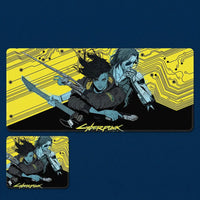 Qube Cyberpunk 2077-Schreibtischunterlage
