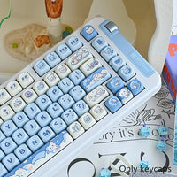 Ice cream bear themed keycap set