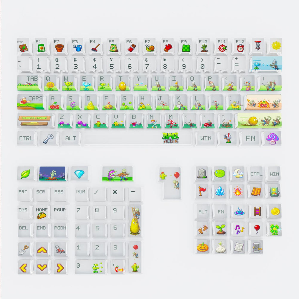 Qube Plants vs. Zombies Theme Set