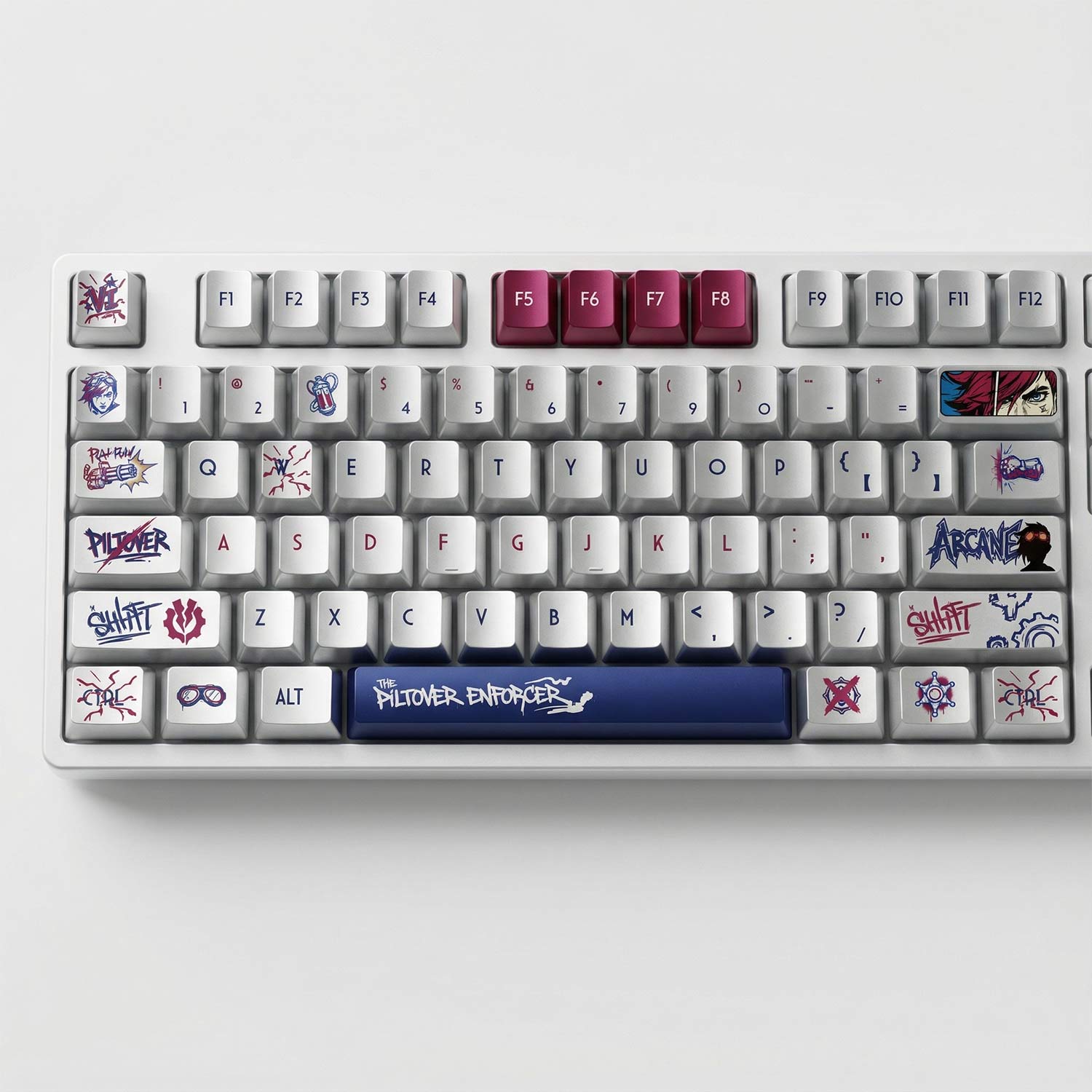 Qube Vi Themed Keycap Set