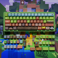 Minecraft themed keycap set
