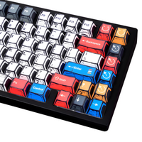 Qube Comic Theme Illuminated Keycap Set