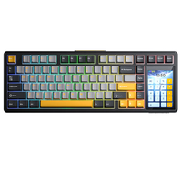 Qube L99 Tri-mode Mechanical Keyboard with 3.98" Smart Touchscreen