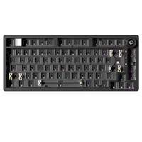 Qube x LEOBOG Hi75C Pro RGB Tri-mode Aluminum Keyboard Kit DIY Keyboard