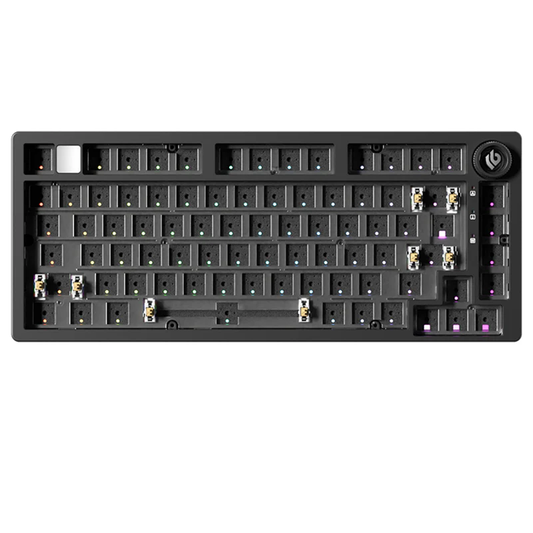 Qube x LEOBOG Hi75C Pro RGB Tri-mode Aluminum Keyboard Kit DIY Keyboard