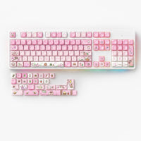 Qube Cute Patrick Star themed keycap set
