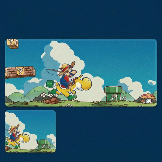 Qube Mario-Themed Mouse Pad