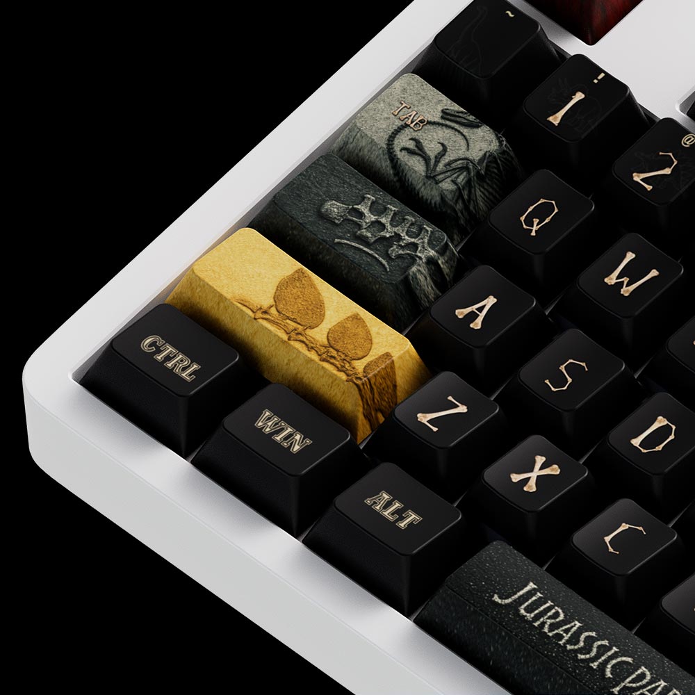 Jurassic Park Theme Keycap Set
