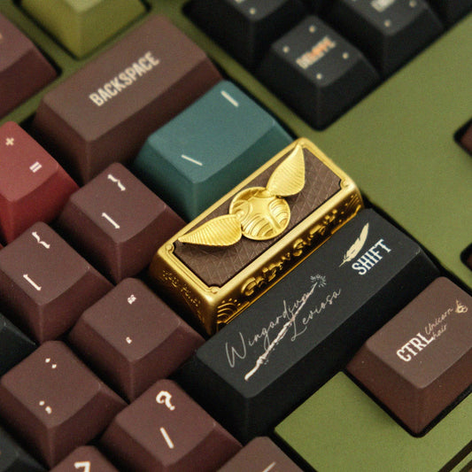 Qube Harry Potter Theme "Golden Snitch" 2.25u Artisan Keycap