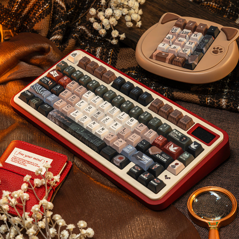 Harry Potter and Wizardry School of Witchcraft and Wizardry themed keycap set
