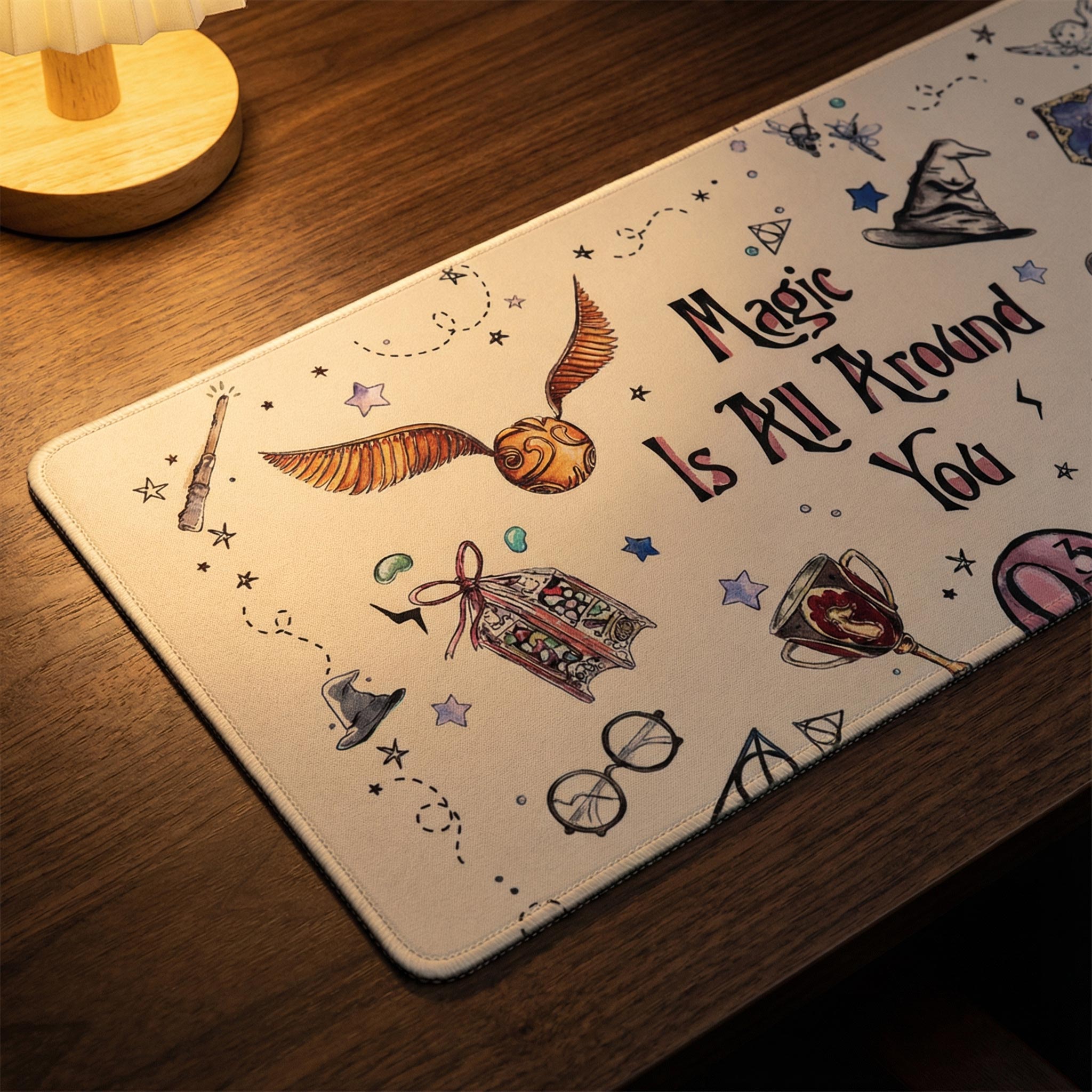 Magic theme desk mat