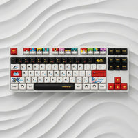 Qube Pokémon-themed keycap set