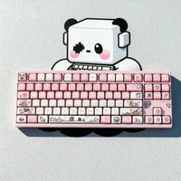 Qube Cute Patrick Star themed keycap set