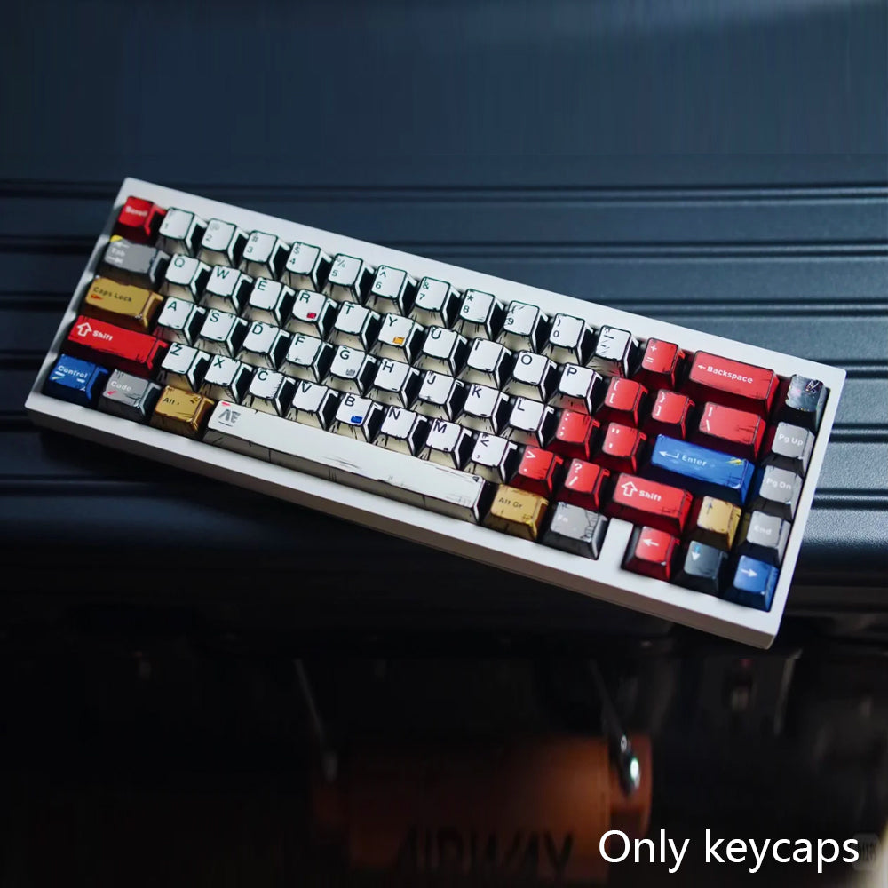 Qube Comic Theme Illuminated Keycap Set