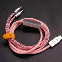 One-to-two 8K navigation cable Type-C data cable （Free storage bag）