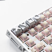 Qube Zinc alloy metal game console themed keycaps